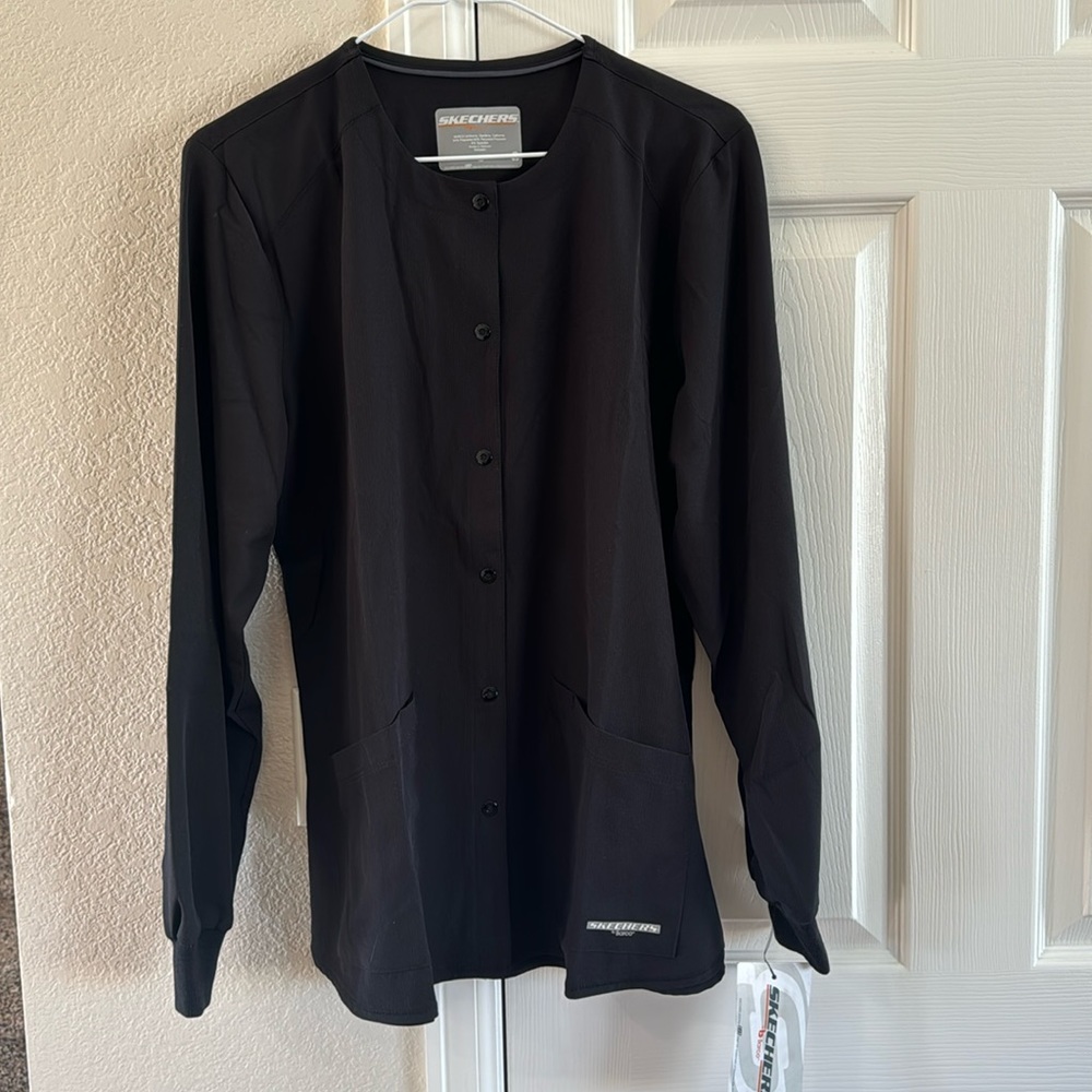 Skechers scrub jacket/lab coat - Picture 2 of 4